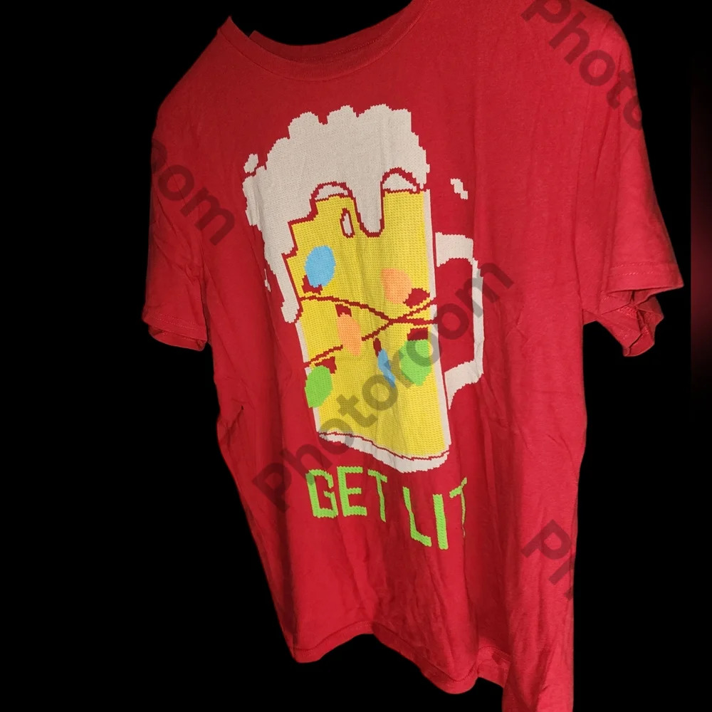 🎄VINTAGE American Eagle Christmas T Shirt. Excellent Used Condition